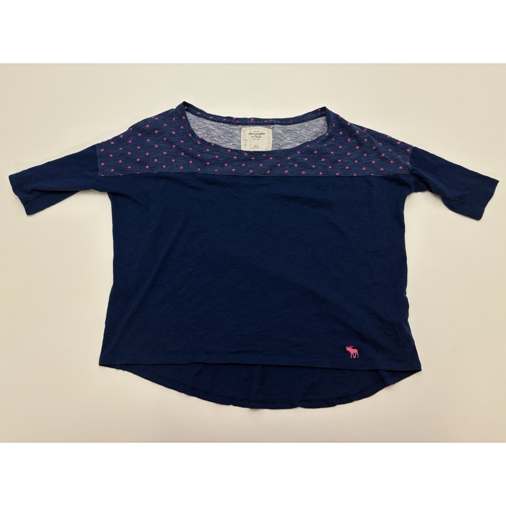 VTG Y2K Abercrombie And Fitch Polka Dot Baby Doll Bella Swan Top SZ XS/S